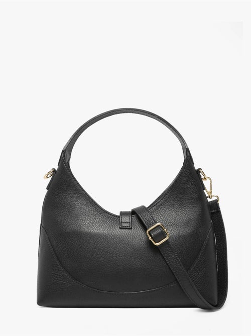 Sac bandoulière caviar cuir milano cuir de vachette - Kiabi Sac bandoulière caviar cuir milano cuir de vachette - Kiabi
