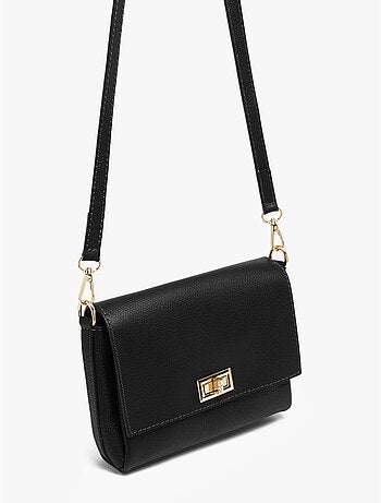 Sac bandoulière caviar cuir milano cuir de vachette