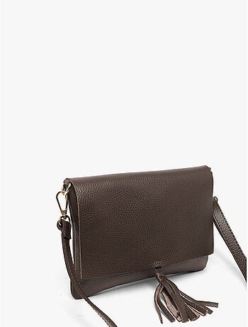 Sac bandoulière caviar cuir milano cuir de vachette