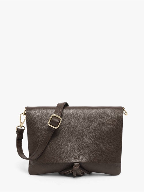 Sac bandoulière caviar cuir milano cuir de vachette - Kiabi Sac bandoulière caviar cuir milano cuir de vachette - Kiabi