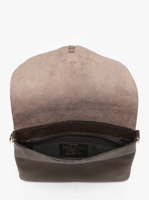 Sac bandoulière caviar cuir milano cuir de vachette - Kiabi Sac bandoulière caviar cuir milano cuir de vachette - Kiabi