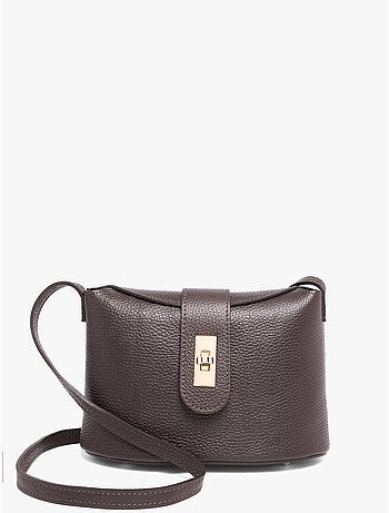 Sac bandoulière caviar cuir milano cuir de vachette