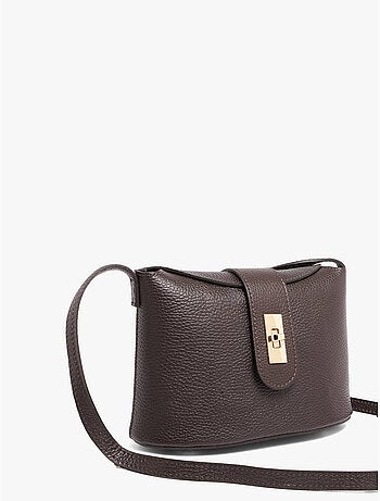Sac bandoulière caviar cuir milano cuir de vachette