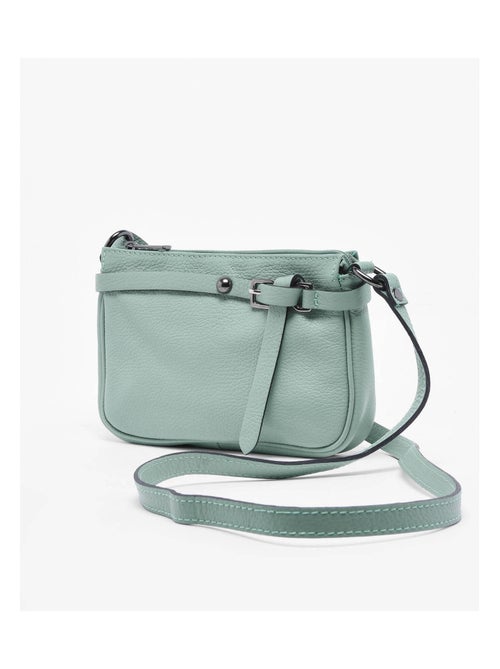 Sac Bandoulière Caviar Cuir Milano Cuir De Vachette - Kiabi