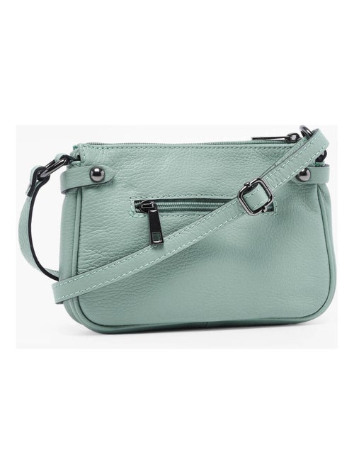 Sac Bandoulière Caviar Cuir Milano Cuir De Vachette - Kiabi