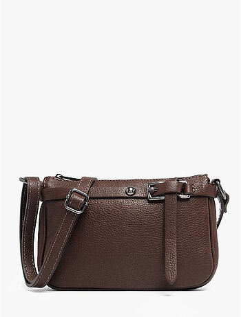 Sac bandoulière caviar milano cuir de vachette