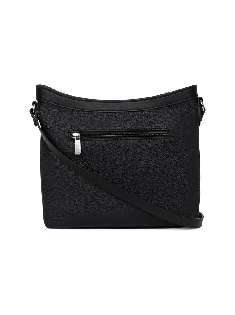 Sac bandoulière ciara | fagola Noir - Kiabi