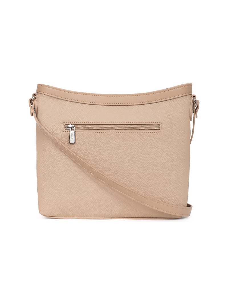 Sac bandoulière ciara | fagola Sable - Kiabi