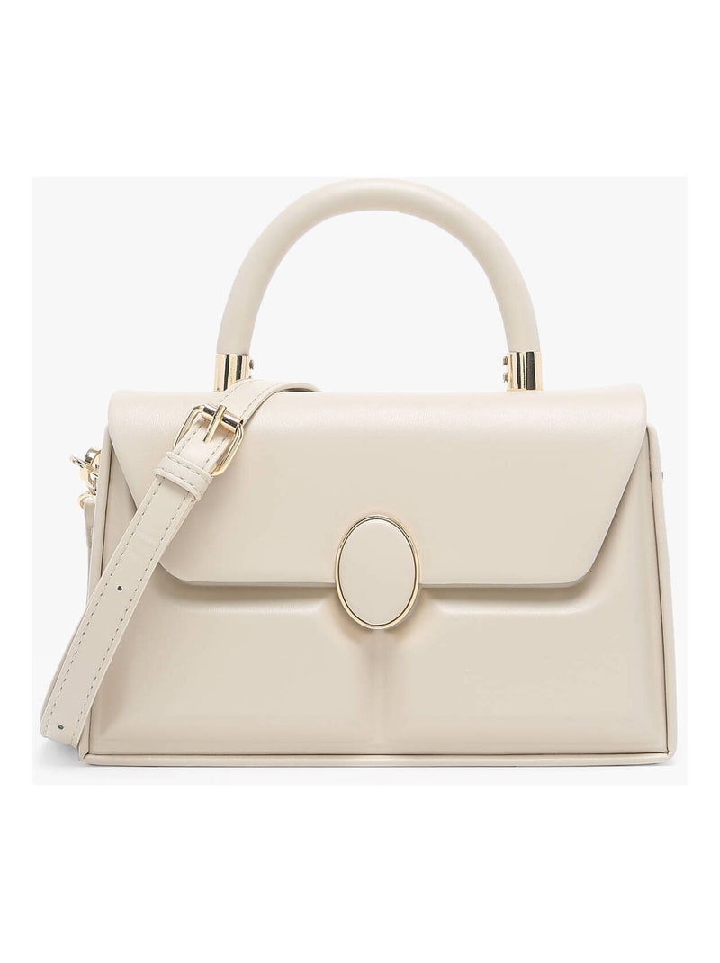 Sac Bandoulière City Miniprix Synthetique Beige - Kiabi