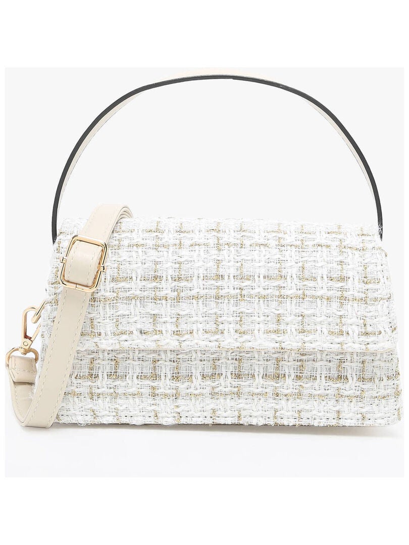 Sac Bandoulière City Miniprix Synthetique Blanc - Kiabi