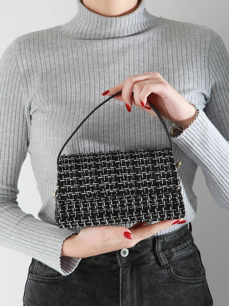 Sac Bandoulière City Miniprix Synthetique Noir - Kiabi