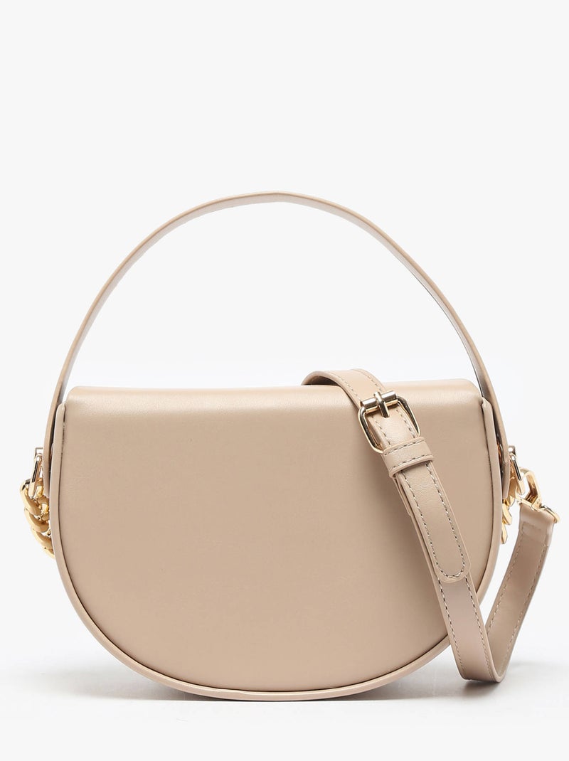 Sac Bandoulière City Miniprix Synthetique Taupe - Kiabi