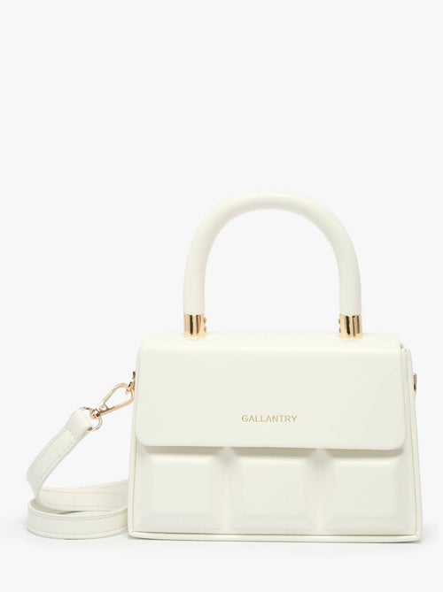 Sac Bandoulière City Miniprix Toile Enduite - Kiabi
