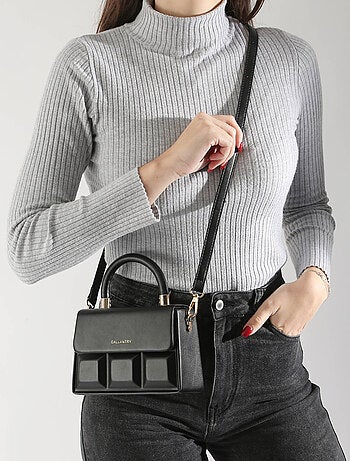 Sac Bandoulière City Miniprix Toile Enduite