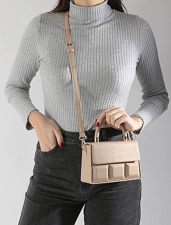 Sac Bandoulière City Miniprix Toile Enduite