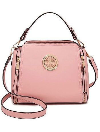 Sac bandoulière classique 25x21x12 cm cuir pu - miss lulu