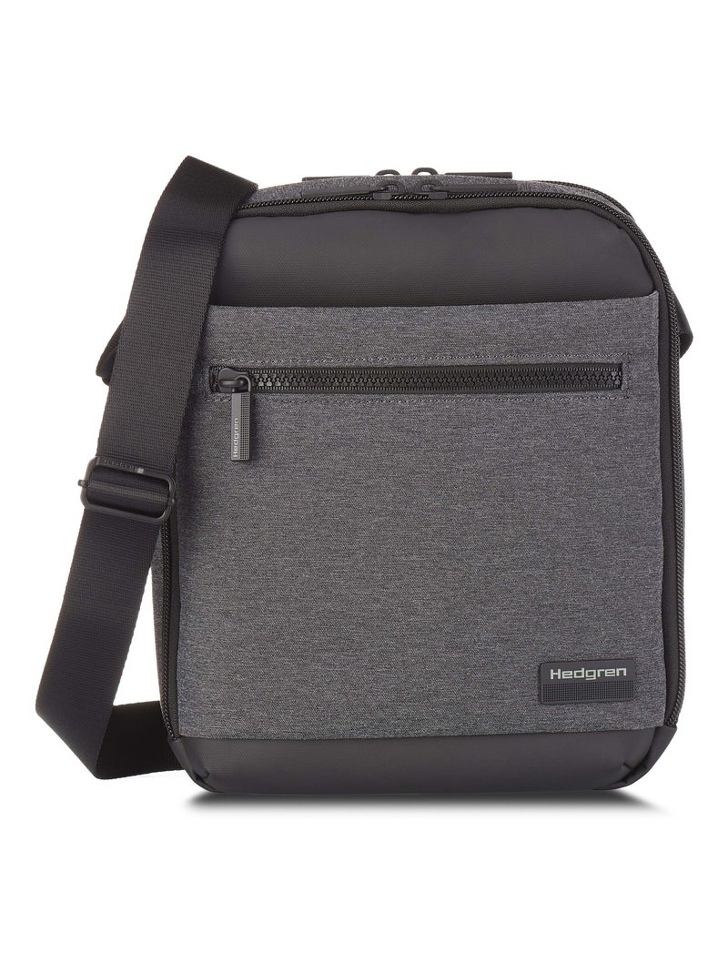 Sac Bandoulière Croisé RFID INC - HEDGREN Gris - Kiabi
