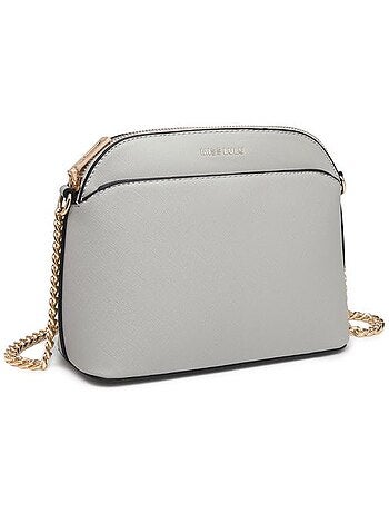 Sac bandoulière cuir pu réglable 22x17x9 cm - miss lulu