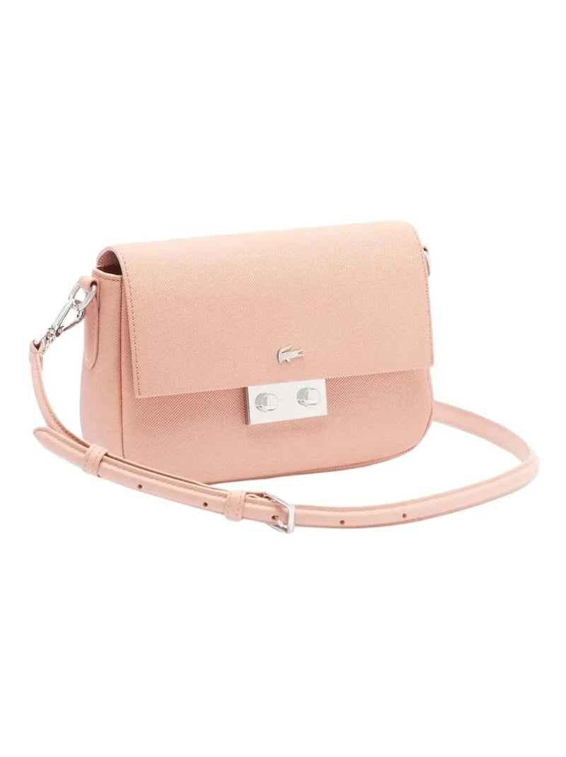 Sac Bandoulière Daily City Lacoste  Latte Rose - Kiabi