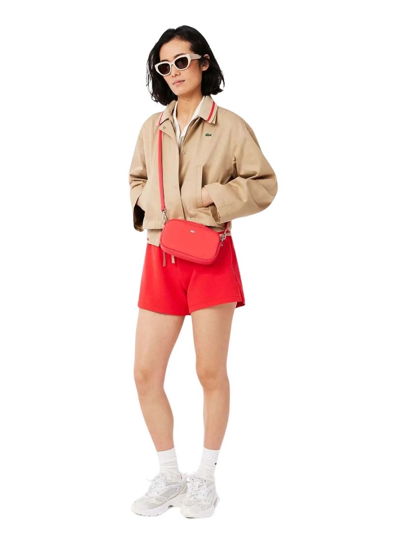 Sac Bandoulière Daily City Lacoste NF4755DZ Grenadine Rouge - Kiabi