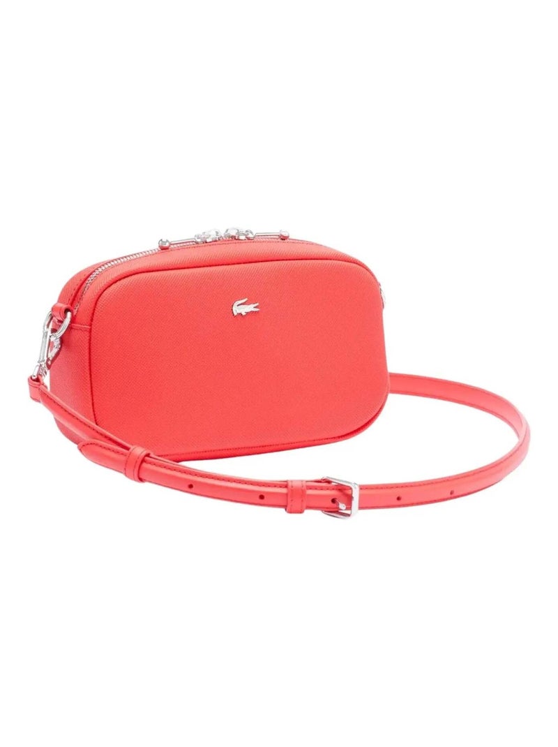 Sac Bandoulière Daily City Lacoste NF4755DZ Grenadine Rouge - Kiabi