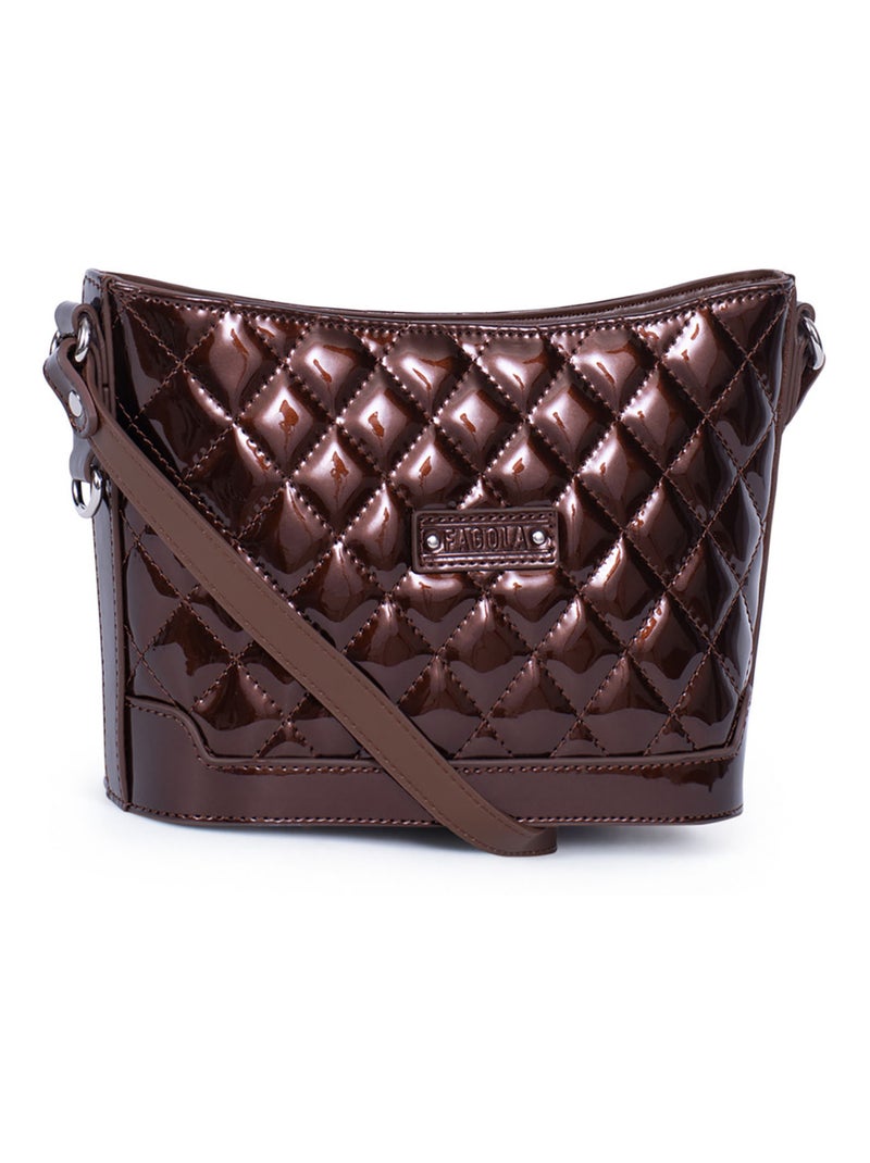 Sac bandoulière  daisy | fagola Bronze - Kiabi