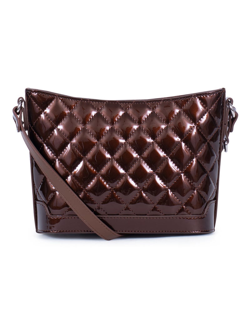 Sac bandoulière  daisy | fagola Bronze - Kiabi
