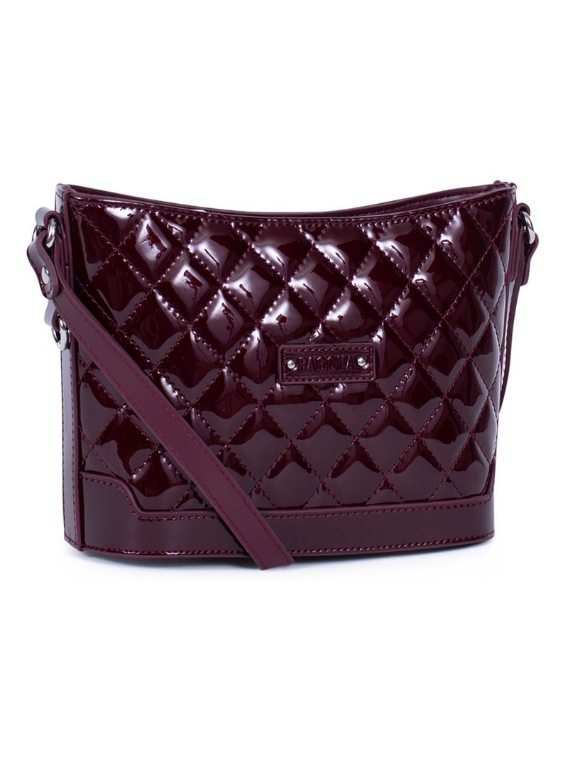 Sac bandoulière  daisy | fagola Rouge carmin - Kiabi