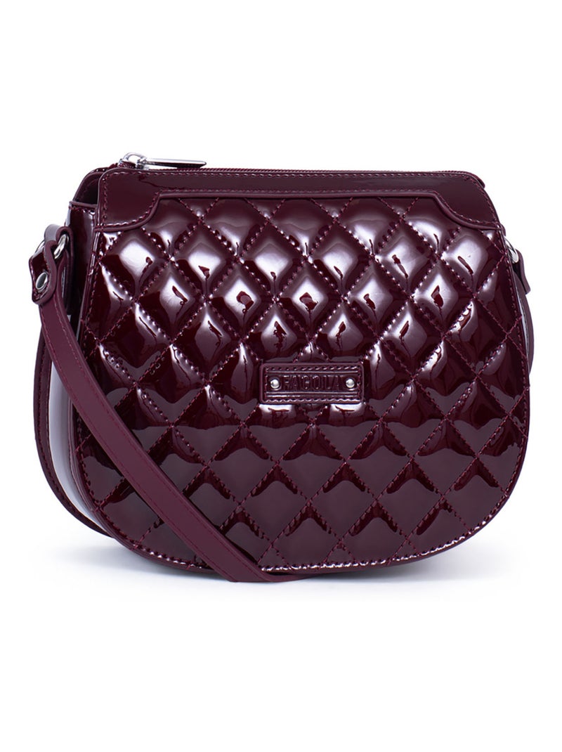 Sac bandoulière  daisy | fagola Rouge carmin - Kiabi