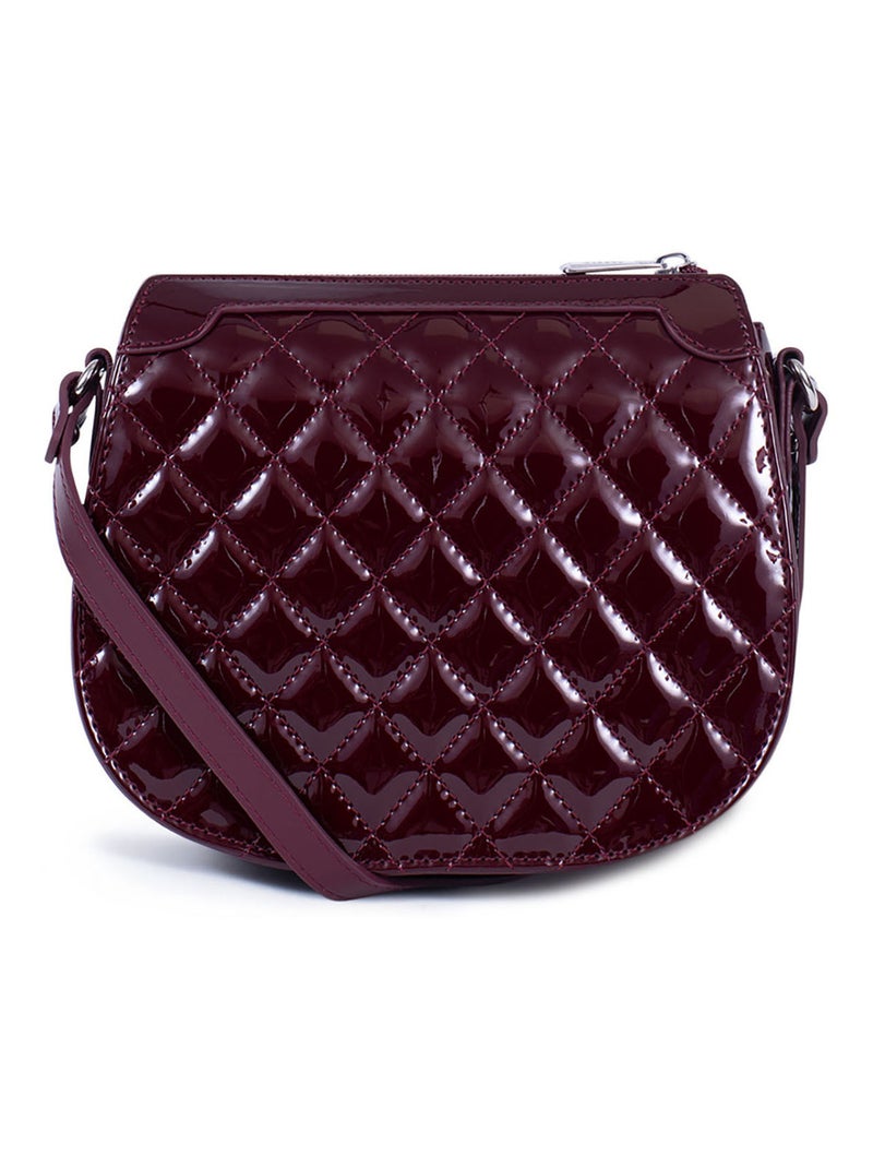 Sac bandoulière  daisy | fagola Rouge carmin - Kiabi