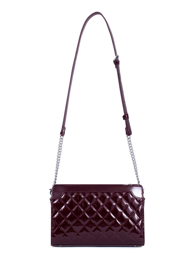 Sac bandoulière  daisy | fagola Rouge carmin - Kiabi
