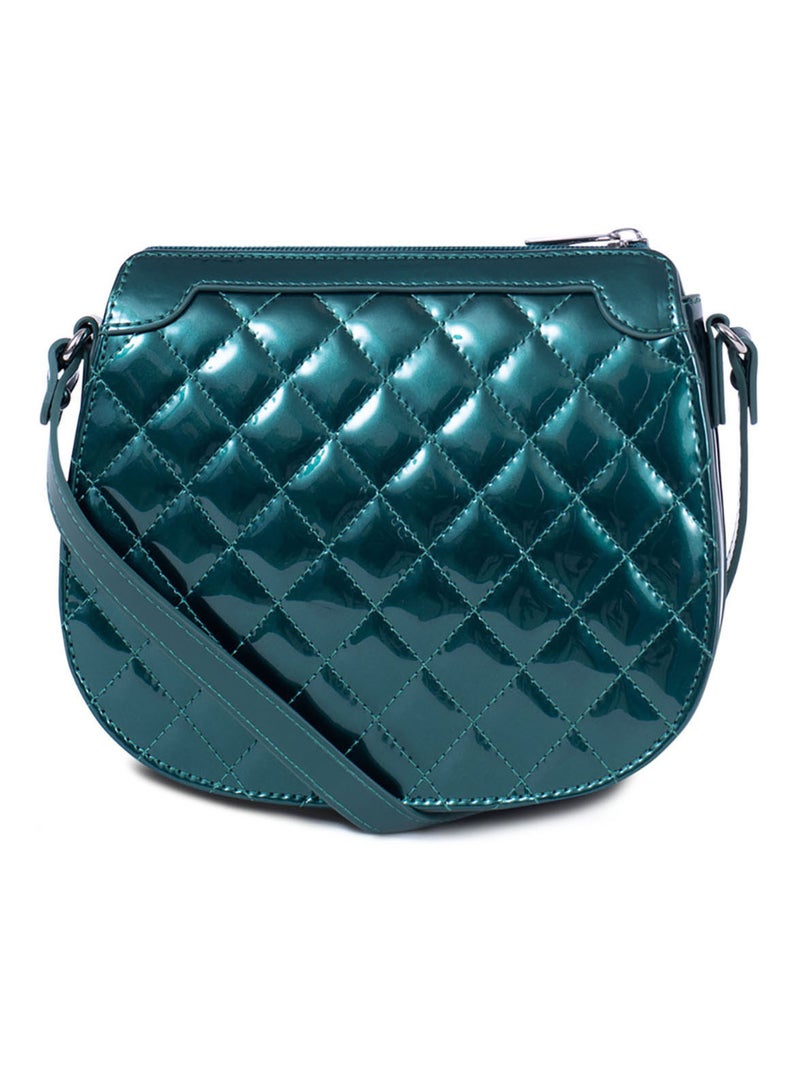Sac bandoulière  daisy | fagola Vert émeraude - Kiabi