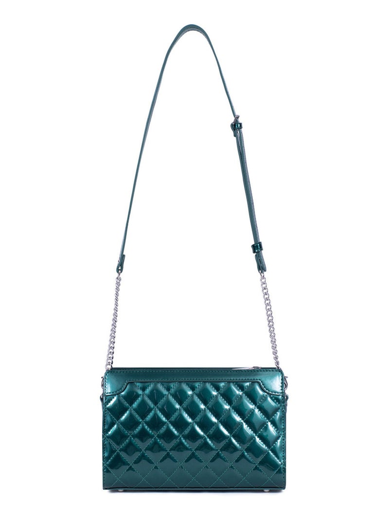Sac bandoulière  daisy | fagola Vert émeraude - Kiabi