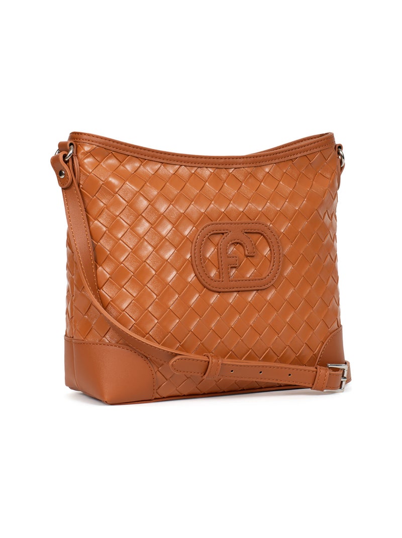 Sac bandoulière daphné | fagola Marron caramel - Kiabi