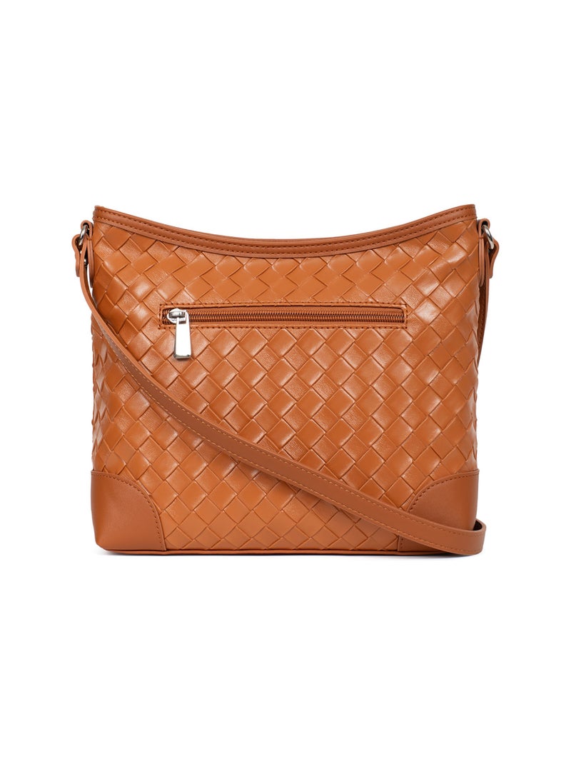 Sac bandoulière daphné | fagola Marron caramel - Kiabi