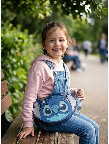 Sac bandoulière effet 3d en simili cuir stitch disney