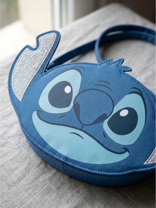 Sac bandoulière effet 3d en simili cuir stitch disney - Kiabi