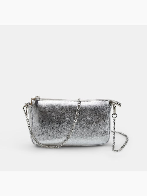 Sac bandoulière en cuir Bata - Kiabi