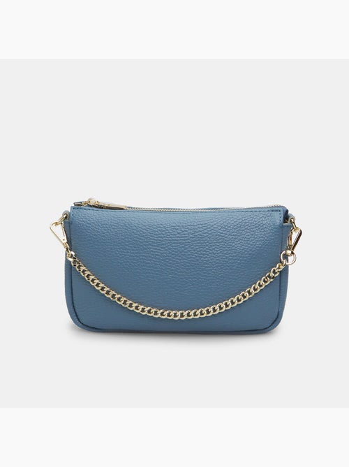 Sac bandoulière en cuir - Kiabi Sac bandoulière en cuir - Kiabi
