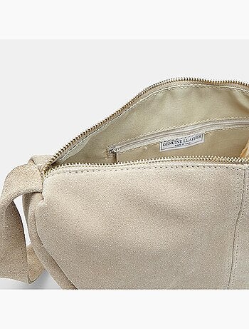Sac bandoulière en daim Bata