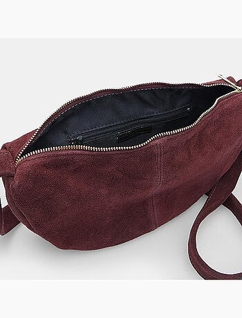 Sac bandoulière en daim Bata