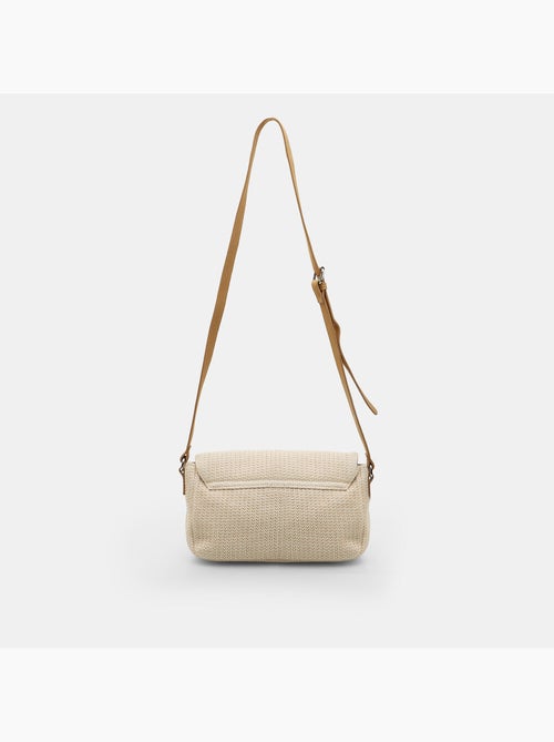 Sac bandoulière en raphia Bata - Kiabi