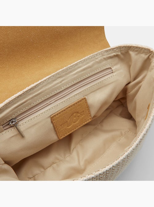 Sac bandoulière en raphia Bata - Kiabi