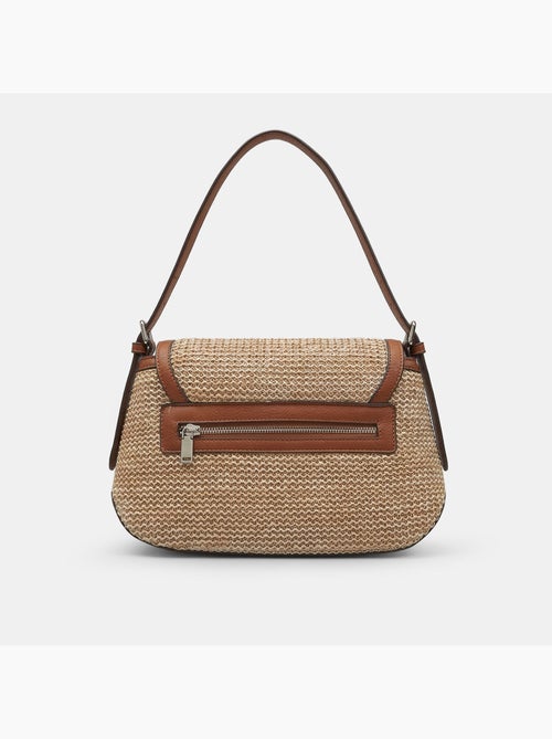 Sac bandoulière en raphia Bata - Kiabi