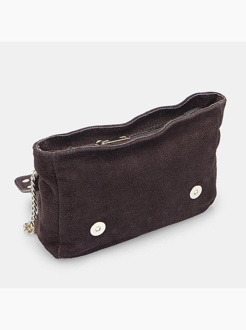 Sac bandoulière en suède avec clous Bata - Kiabi