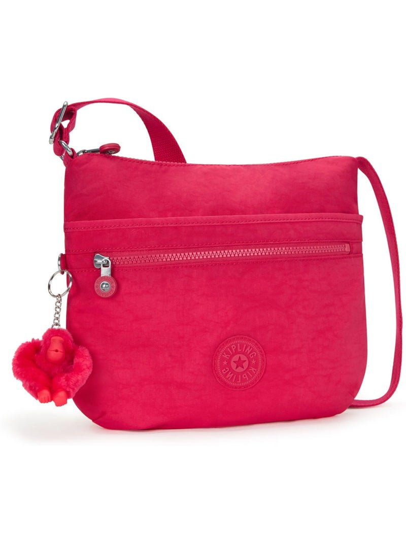 Sac bandoulière – épaule arto avec bandoulière réglable – kipling Rose foncé - Kiabi