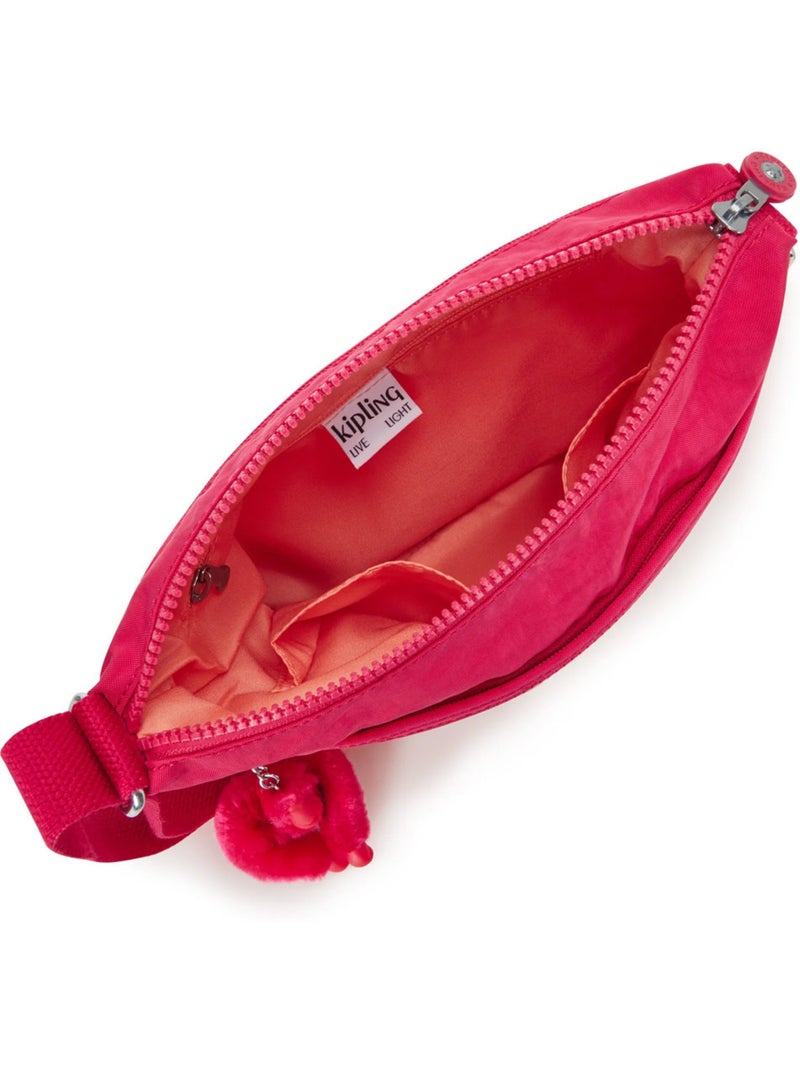 Sac bandoulière – épaule arto avec bandoulière réglable – kipling Rose foncé - Kiabi