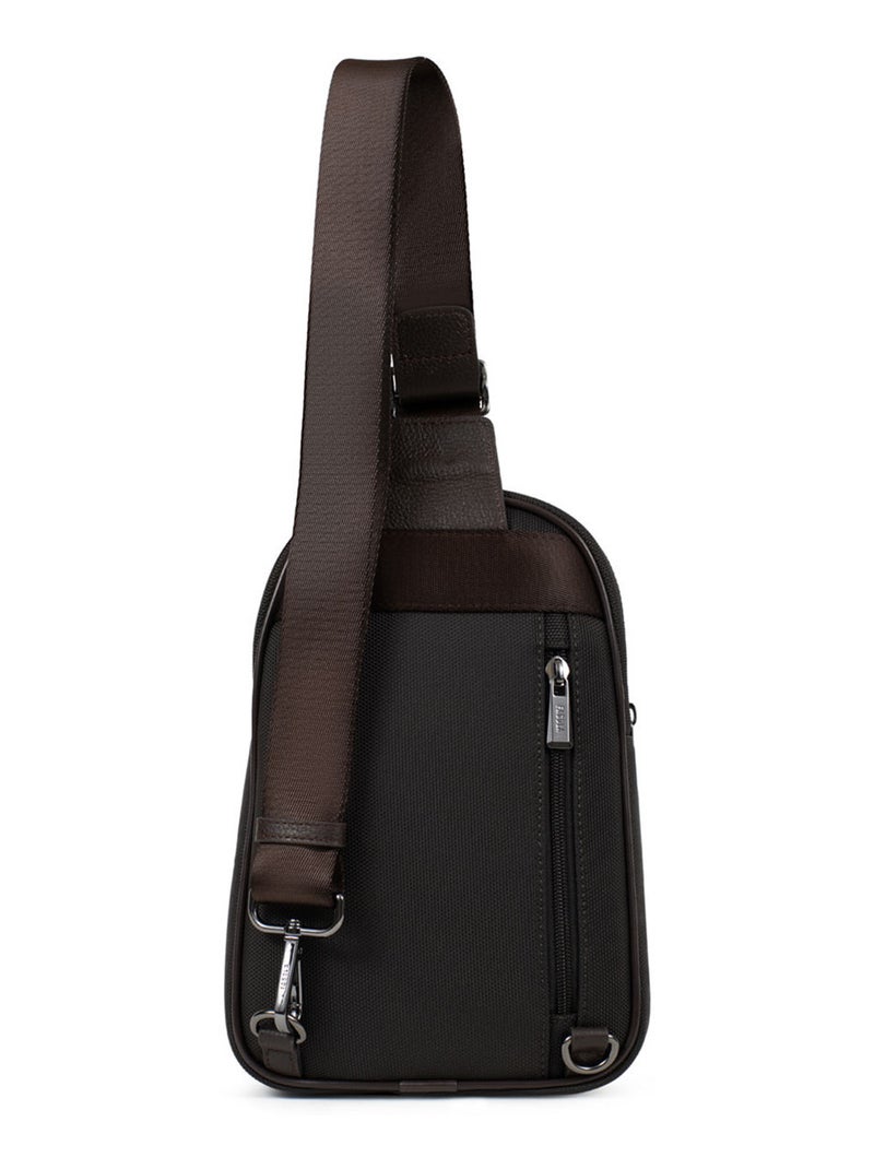 Sac bandoulière  félix | fagola Marron foncé - Kiabi