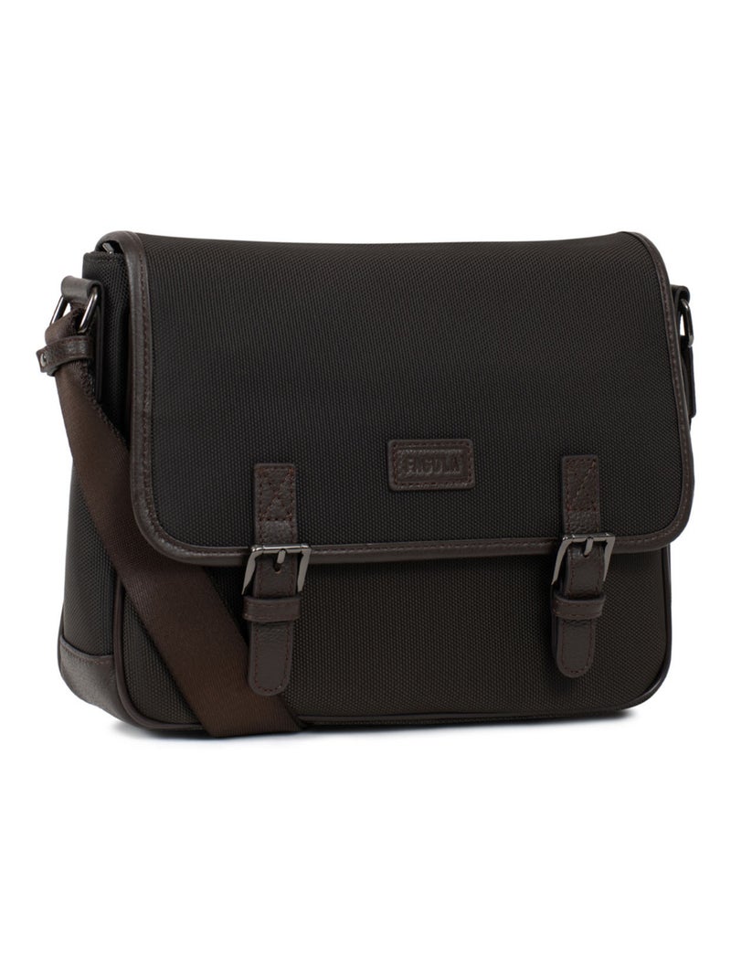 Sac bandoulière  félix | fagola Marron foncé - Kiabi