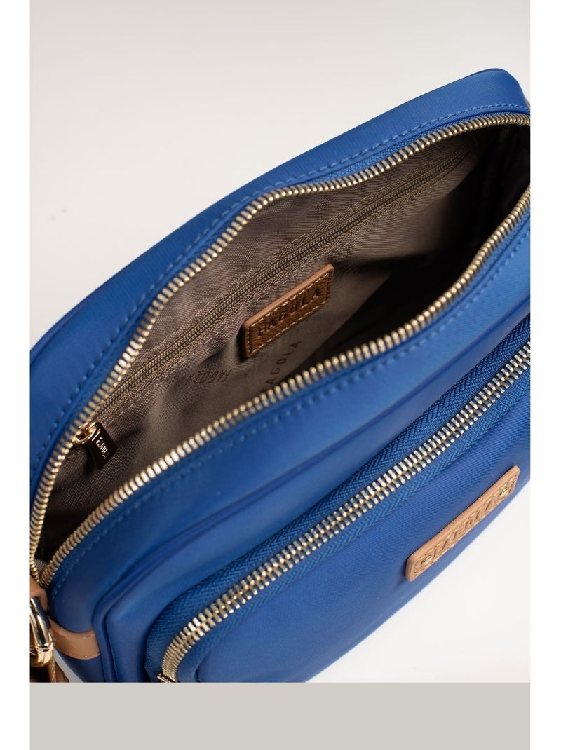 Sac bandoulière  fiona | fagola Blanc Bleu marine - Kiabi